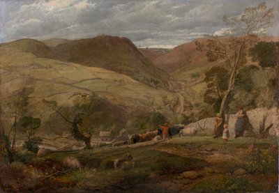 Hanson Toot, Vista en Dovedale de John Linnell