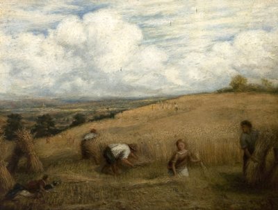 Cosecha, 1857 de John Linnell