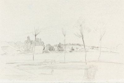 Paisaje en Hertfordshire de John Linnell
