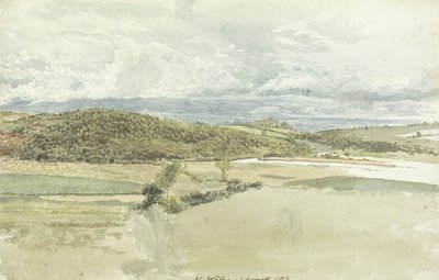 Paisaje en el norte de Gales, 1813 de John Linnell
