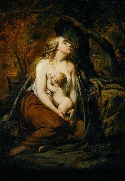 Madre e hijo de John Linnell