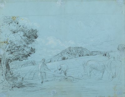 Arando en Shoreham de John Linnell