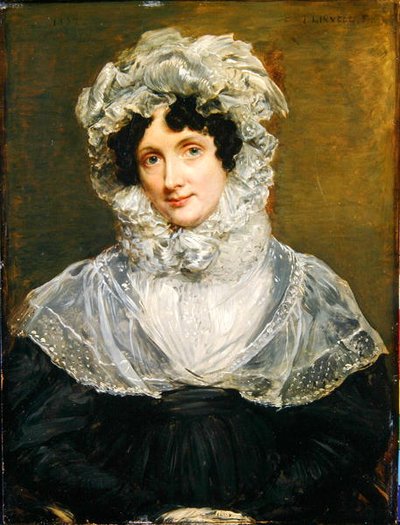 Retrato de la Sra. Bolding de John Linnell