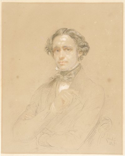 Retrato de un caballero de John Linnell