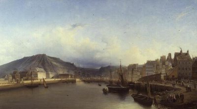 El puente en Cherburgo de John Louis Petit