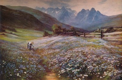 Junio en el Tirol austríaco, c1892 de John MacWhirter