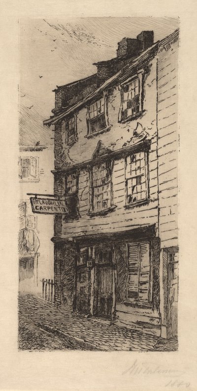 78 Cross Street, Boston, Massachusetts de John Mackie Falconer