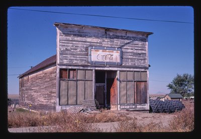 Café abandonado, Joplin, Montana, EE.UU. de John Margolies