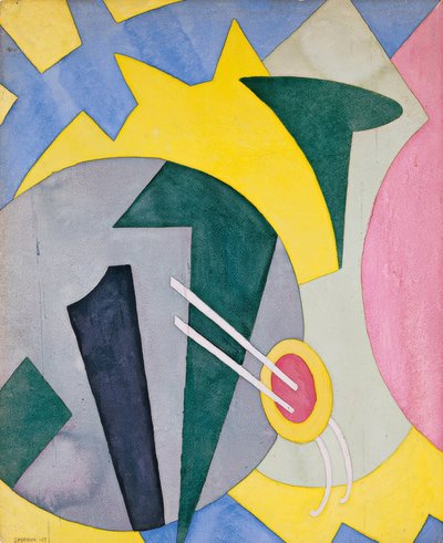 Abstracción de John Marin