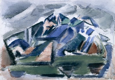 La Montaña, Taos, Nuevo México de John Marin