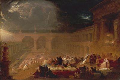 La fiesta de Belsasar de John Martin