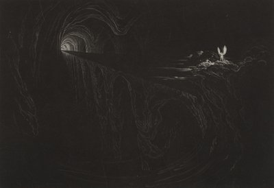 Puente del Caos, c.1827 de John Martin