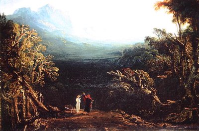 Edwin y Angelina o, El Ermitaño de John Martin
