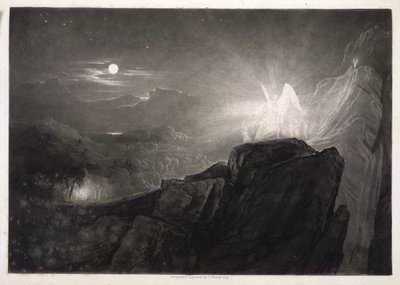 Ilustración de Paradise Lost de John Martin