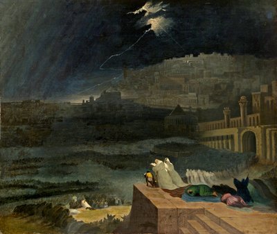 Arrepentimiento de Nínive, c.1840 de John Martin