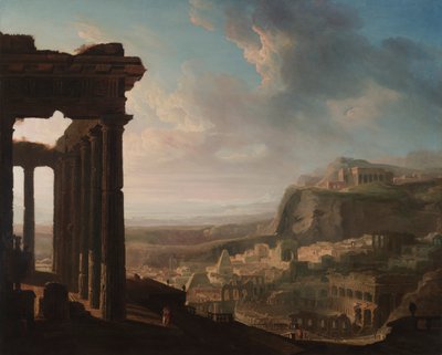 Ruins of an Ancient City de John Martin