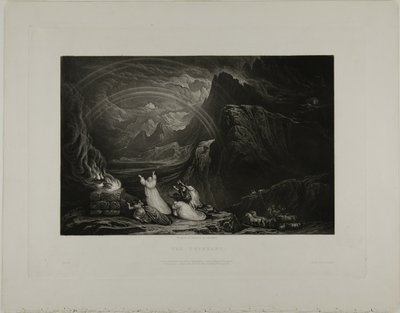 El pacto, de Ilustraciones de la Biblia de John Martin