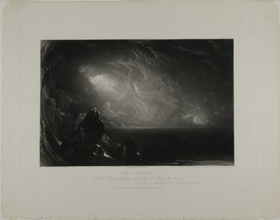 La Creación, de Ilustraciones de la Biblia de John Martin