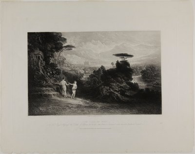 La caída del hombre, de Ilustraciones de la Biblia de John Martin