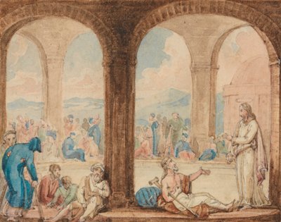 El estanque de Betesda de John Martin