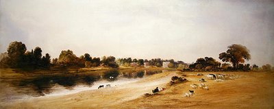 El Támesis, Twickenham de John Martin