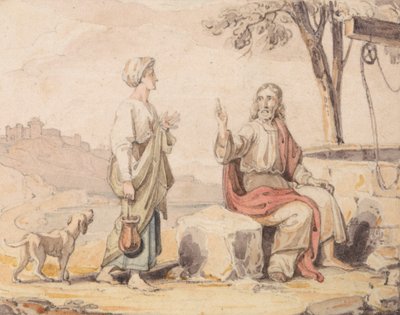 La mujer del pozo de John Martin