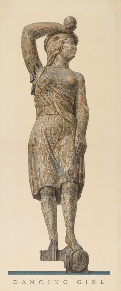 Figura de Carro de Circo: "Chica Bailarina" de John Matulis