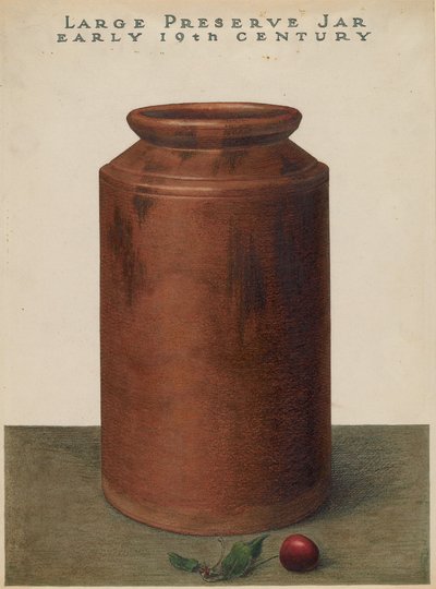 Tarro de conserva, c. 1936 de John Matulis
