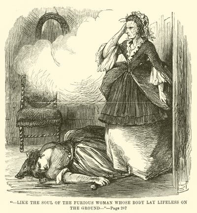 Ilustración para Historia de dos ciudades de Charles Dickens de John McLenan