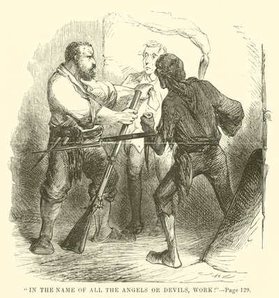 Ilustración de Historia de dos ciudades de Charles Dickens de John McLenan