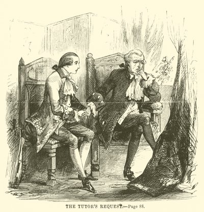 Ilustración de Historia de dos ciudades de Charles Dickens de John McLenan