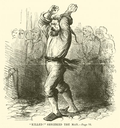 Ilustración de Historia de dos ciudades de Charles Dickens de John McLenan