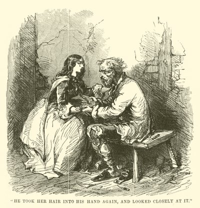 Ilustración de Historia de dos ciudades de Charles Dickens de John McLenan