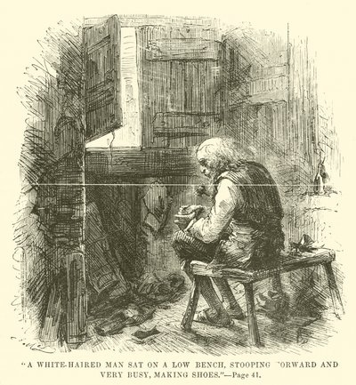 Ilustración de Historia de dos ciudades de Charles Dickens de John McLenan
