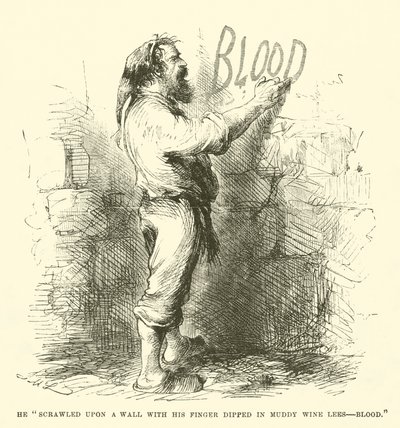 Ilustración de Historia de dos ciudades de Charles Dickens de John McLenan