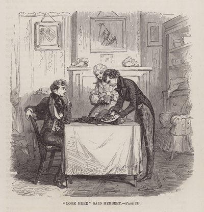 Ilustración de Grandes Esperanzas de John McLenan