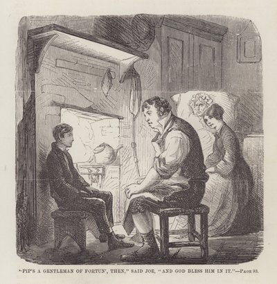 Ilustración de Grandes Esperanzas de John McLenan