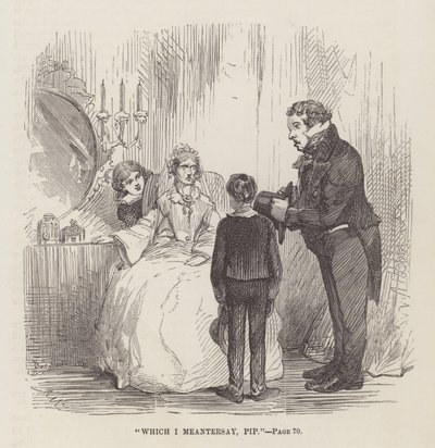 Ilustración de Grandes Esperanzas de John McLenan