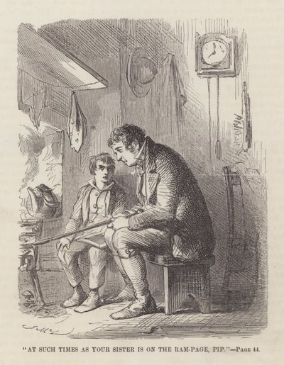 Ilustración de Grandes Esperanzas de John McLenan