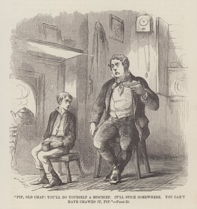 Ilustración de Grandes Esperanzas de John McLenan