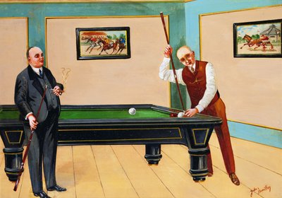 El partido de billar de John McLure Hamilton