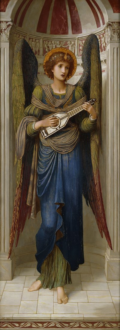 Ángeles, 1895 de John Melhuish Strudwick