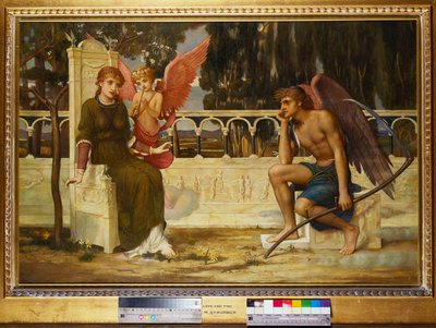 Amor y tiempo de John Melhuish Strudwick