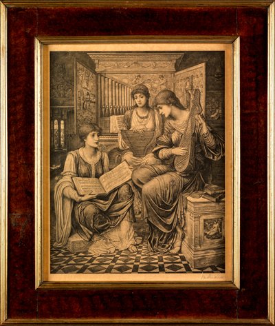 La suave música del día pasado de John Melhuish Strudwick