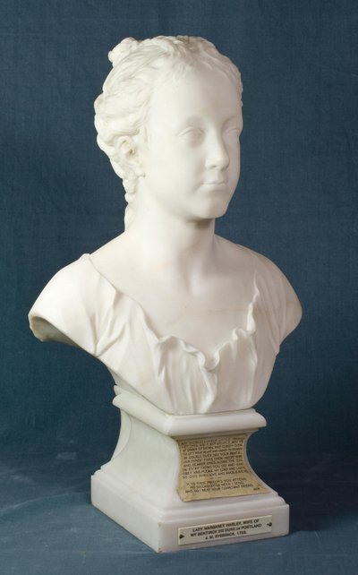 Busto de Margaret Cavendish, luego Duquesa de Portland, c.1723 de John Michael Rysbrack