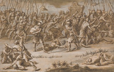 Ilustración de la Ilíada de John Michael Rysbrack