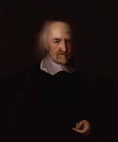 Retrato de Thomas Hobbes, 1669-70 de John Michael Wright