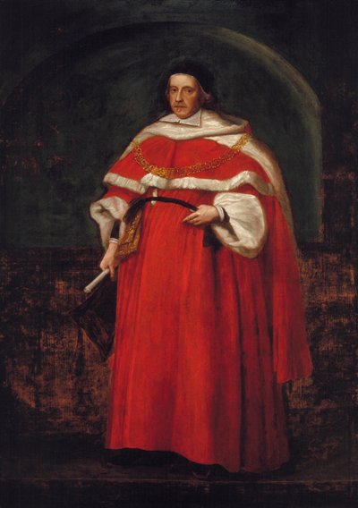 Sir Matthew Hale, Kt, Juez Principal del Banco del Rey, 1670 de John Michael Wright