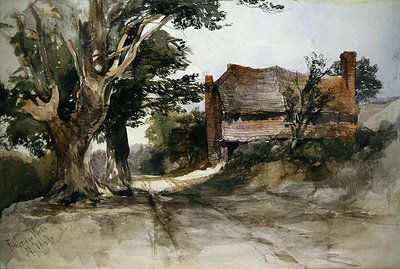 Una vieja cabaña en Tunbridge Wells de John Middleton