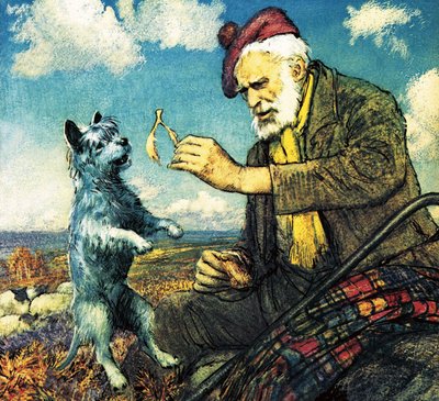 Greyfriars Bobby y Auld Jock de John Millar Watt